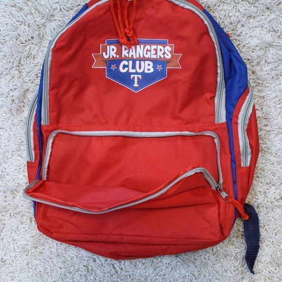 MLB Texas Ranger Jr Rangers Club Backpack Promotional Item - Picture 2 of 5